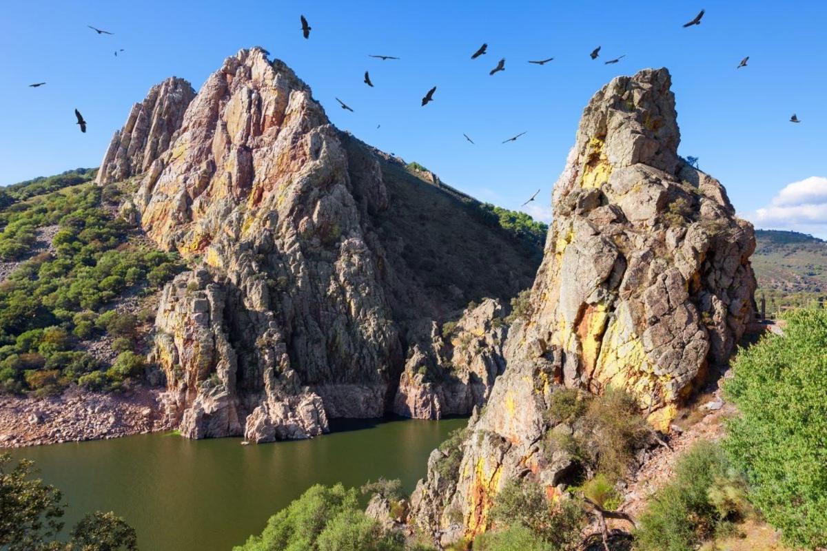 Posada El Arriero Torrejon el Rubio Bagian luar foto